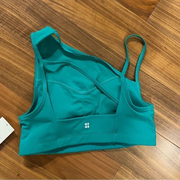 Sweaty Betty asymmetric sports bra size large NWT - Picture 7 of 12
